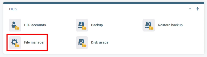 Upload and extract a ZIP archive using HostPanel