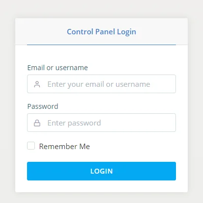 How to set a contact email in HostPanel